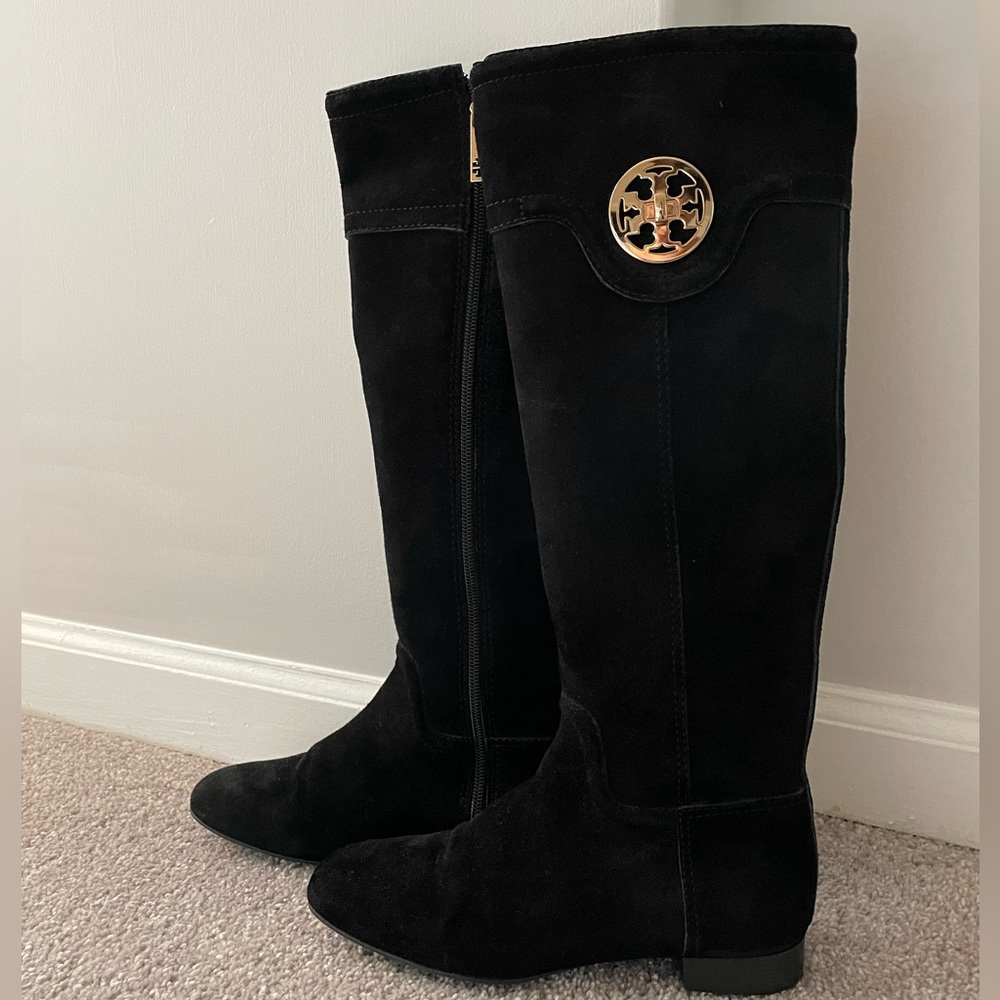 Tory Burch suede boots